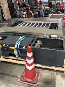 リフト工事の写真